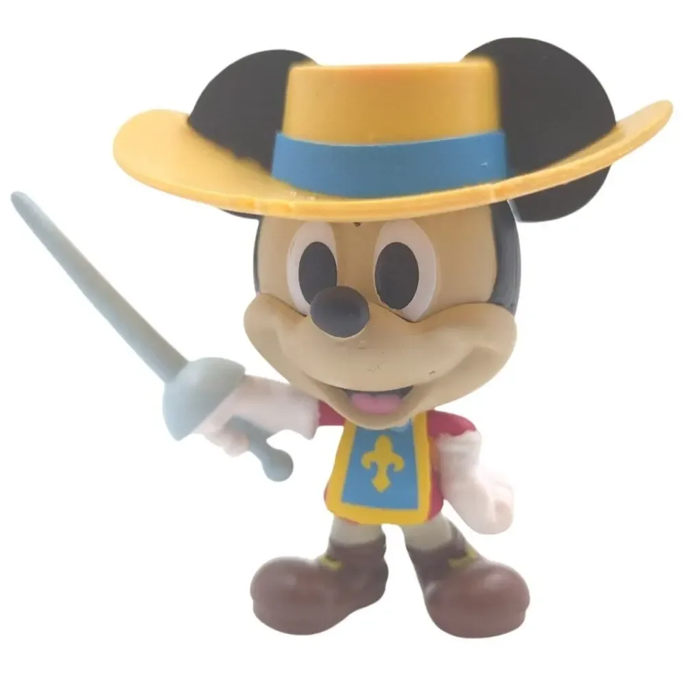 Disney Funko Mini Mickey Mouse Musketeer Action Figure Sword 2016 Collectible